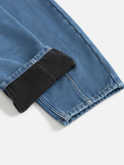 ACOOLA / Брюки джинсовые (утепленные) детские для мальчиков Rinner синий фото 7