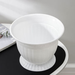 Горшок для цветов «Венеция», 5 л, пластиковый, коричневый