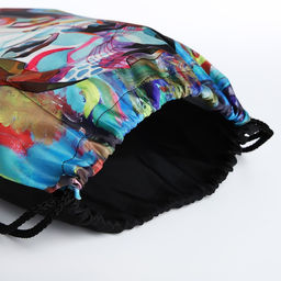 Мешок для обуви на шнурке, цвет синий - Simaland фото 3