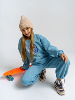 983Д Костюм детский "Голубой/винтаж"