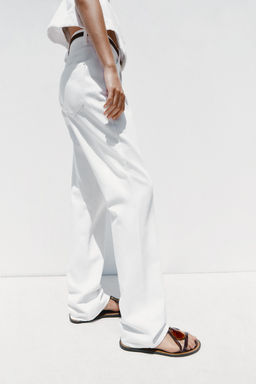 JEANS Z1975 90S STRAIGHT HIGH-WAIST BELT - Zara фото 11