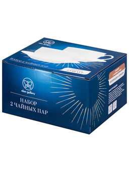 Чайная пара 4 пр. 380 мл 14*11*7 см Соната, фарфор - Elan gallery фото 6