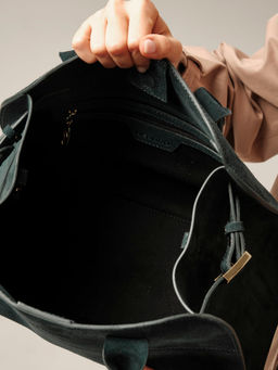 Сумка замшевая Deboro 31092 форест