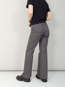 Брюки серые расклешенные - Stilla фото 5