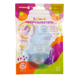 Прорезыватель охлаждающий для зубов с водой Крошка Я «Зайка», МИКС