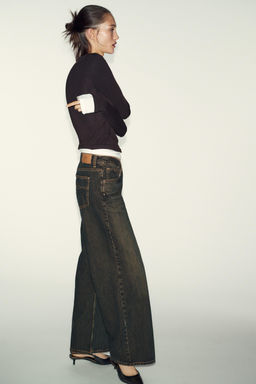 MOCK LAYER CONTRAST T-SHIRT - Zara фото 12