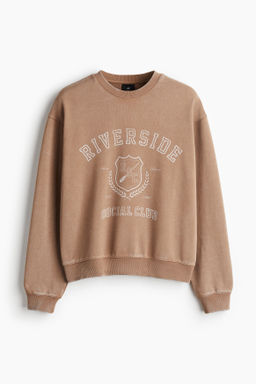 Sudadera estampada Loose Fit - H&m фото 2