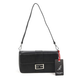 Женская кожаная сумка Sergio Valentini SV-0628 Блек  фото 2