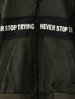 Kolej Yaka Bask?l? Uzun Kollu Erkek ?ocuk E?ofman Tak?m - Waikiki фото 3