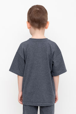 Crockid _ КР 302590/темно-синий меланж к506 фуфайка для мал фото 4