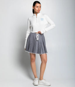 Джемпер #КТ1228, белый