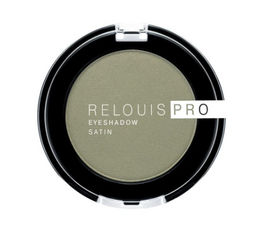 RELOUIS Тени "Pro Eyeshadow Satin" тон 35 green tea