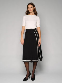 Юбка женская 12411-58006 black/white