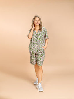 Костюм шорты и блузка (вискоза) №25-227-4 (Лето 2025) - Ганг фото 3