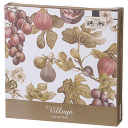 НАБОР ТАРЕЛОК ЗАКУСОЧНЫХ LEFARD VILLAGE ИНЖИР 2 ШТ. 20,5 СМ  фото 2