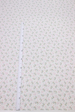 Сатин Адина - веточки-цветочки, (комп), ш.2.35м, хлопок-100%, 120гр/м.кв - Купава фото 2