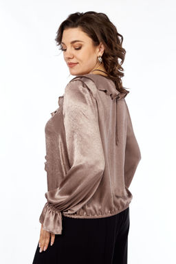 Блуза Olga Style С889 капучино