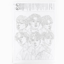 Картина по номерам на холсте с подрамником «Корейская группа», 40×50 см