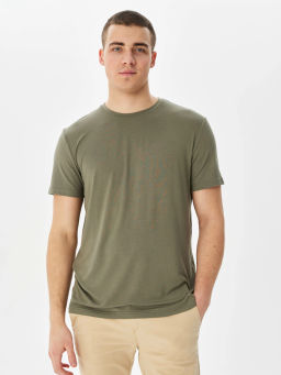 Футболка мужская короткий рукав GREG G145-V-61742 (хаки)  фото 15