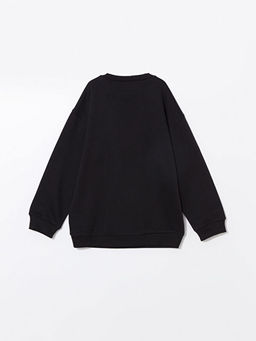 Bisiklet Yaka K?z ?ocuk Kal?n Sweatshirt - Waikiki фото 3