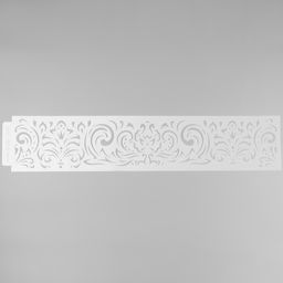 Трафарет бордюрный пластик «Королевские узоры», 60×12 см