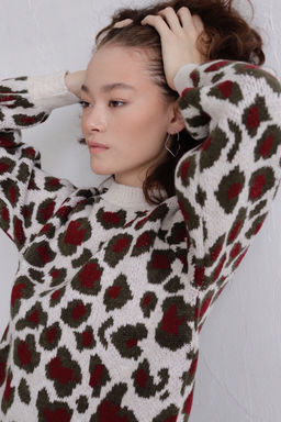 10046 Джемпер леопардовый - Martichelli фото 25