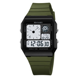 Часы наручные Skmei мужские электронные спортивные 2347green
