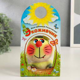 Набор для выращивания «ЭкоЖивчик. Котик», фигурка растущая в подарочной упаковке