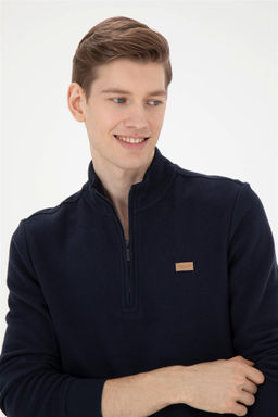 U. S. Polo Assn / Мужской темно-синий свитшот - U.s. polo assn фото 2