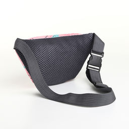 Сумка поясная детская «Милые животные», для девочки, на молнии, розовая