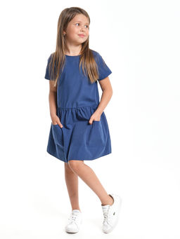 Платье с карманами UD 7917 серо-синий - Mini maxi фото 7