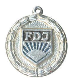 Значок Союз свободной немецкой молодёжи (FDJ) Восточная Германия