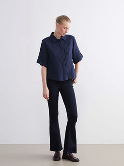 Flare Kad?n Jean Pantolon