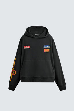 COMBINED PATCH HOODIE