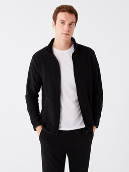 Dik Yaka Uzun Kollu Erkek Polar H?rka