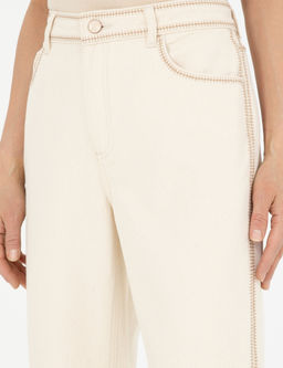 Krem Carrot Fit Spor Pantolon