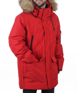 D6940L RED Куртка мужская зимняя "Аляска" (200 гр. холлофайбер)
