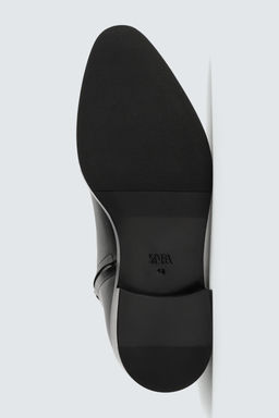 LEATHER POINTED BOOTS - Zara фото 7