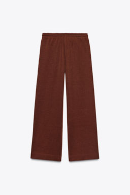 SOFT STRAIGHT-LEG TROUSERS