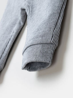 Джоггеры облегченные Полоска Уголь 0+ - Bungly фото 4