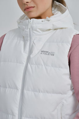 Пуховый жилет Белый - Anta фото 4