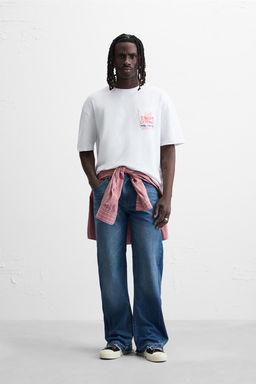 PRINTED T-SHIRT WITH POCKET