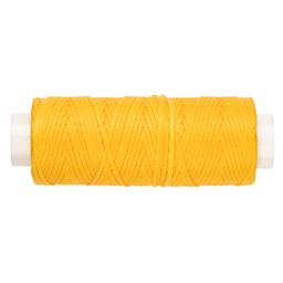 Промысел Нитки вощёные, плоские LC-001 для кожи 0.8 мм 25 м № 009 жёлтый