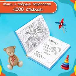 Книга в твёрдом переплете 1000 стихов, 256 стр. - Буква-ленд фото 9