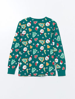 Bisiklet Yaka Y?lba?? Temal? Erkek ?ocuk Pijama Tak?m? - Waikiki фото 3