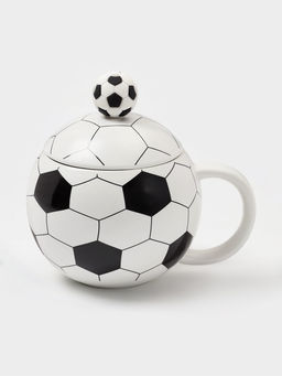 Кружка "Футбольный мяч"14х10х13 см