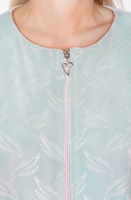 Халат Марго Х-462 (46-62) велюр - Лотос фото 3