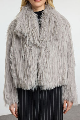 Bej Regular Kal?p Kurk Mont TWOAW25MO00313 - Trendyolmilla фото 12