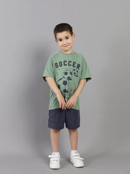 CRB wear / CSKB 64073-35K Футболка для мальчика,хаки/Ex.Cherubino фото 3