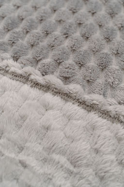 Плед покрывало Черепаха однотонный велсофт - Натали фото 8